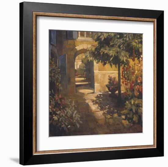 Courtyard in Provence-Philip Craig-Framed Giclee Print