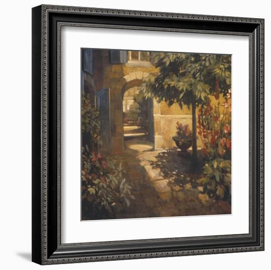 Courtyard in Provence-Philip Craig-Framed Giclee Print