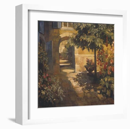 Courtyard in Provence-Philip Craig-Framed Giclee Print