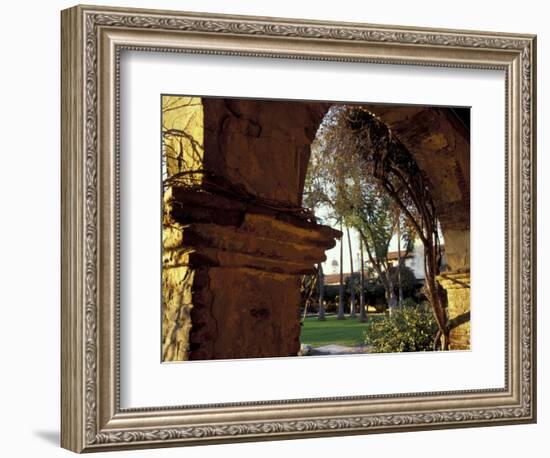 Courtyard of Mission San Juan Capistrano, California, USA-Merrill Images-Framed Photographic Print