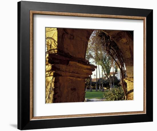 Courtyard of Mission San Juan Capistrano, California, USA-Merrill Images-Framed Photographic Print