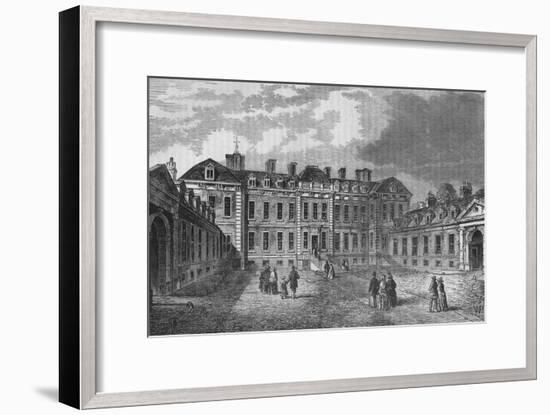 Courtyard of Montagu House, Great Russell Street, Bloomsbury, London, 1830 (1878)-Unknown-Framed Giclee Print