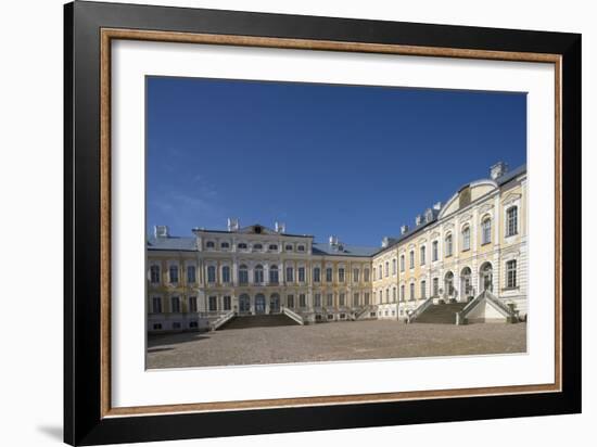 Courtyard of Rundale Palace (1736-1768)-null-Framed Photographic Print