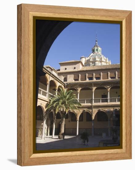 Courtyard of the Hospital of San Juan De Dios, Granada, Andalucia, Spain-Sheila Terry-Framed Premier Image Canvas