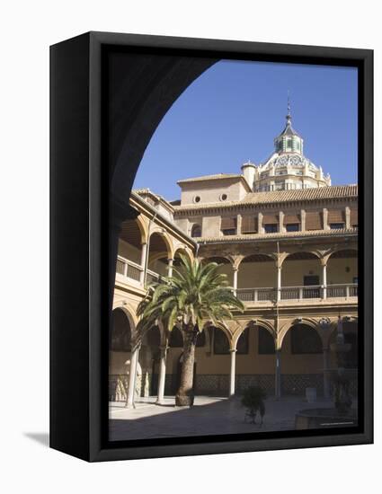 Courtyard of the Hospital of San Juan De Dios, Granada, Andalucia, Spain-Sheila Terry-Framed Premier Image Canvas