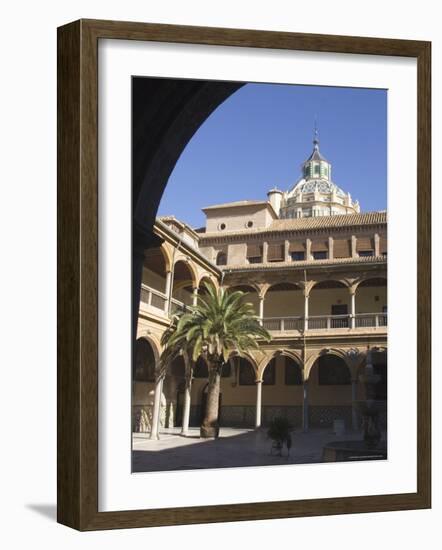 Courtyard of the Hospital of San Juan De Dios, Granada, Andalucia, Spain-Sheila Terry-Framed Photographic Print