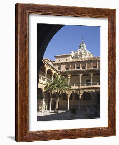 Courtyard of the Hospital of San Juan De Dios, Granada, Andalucia, Spain-Sheila Terry-Framed Photographic Print