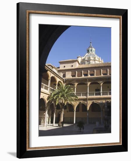 Courtyard of the Hospital of San Juan De Dios, Granada, Andalucia, Spain-Sheila Terry-Framed Photographic Print