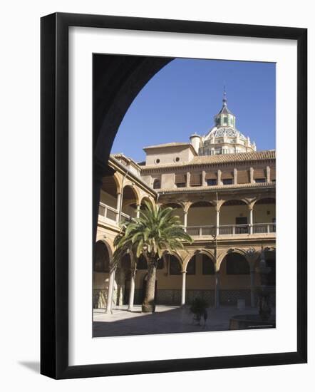 Courtyard of the Hospital of San Juan De Dios, Granada, Andalucia, Spain-Sheila Terry-Framed Photographic Print