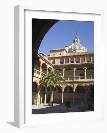 Courtyard of the Hospital of San Juan De Dios, Granada, Andalucia, Spain-Sheila Terry-Framed Photographic Print