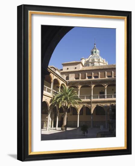 Courtyard of the Hospital of San Juan De Dios, Granada, Andalucia, Spain-Sheila Terry-Framed Photographic Print