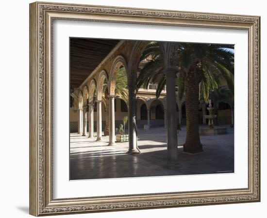 Courtyard of the Hospital of San Juan De Dios, Granada, Andalucia, Spain-Sheila Terry-Framed Photographic Print