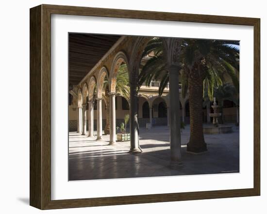 Courtyard of the Hospital of San Juan De Dios, Granada, Andalucia, Spain-Sheila Terry-Framed Photographic Print