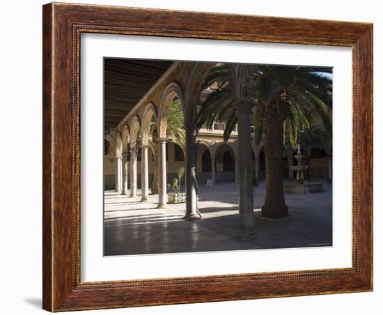 Courtyard of the Hospital of San Juan De Dios, Granada, Andalucia, Spain-Sheila Terry-Framed Photographic Print