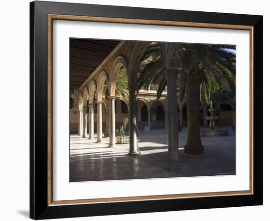 Courtyard of the Hospital of San Juan De Dios, Granada, Andalucia, Spain-Sheila Terry-Framed Photographic Print