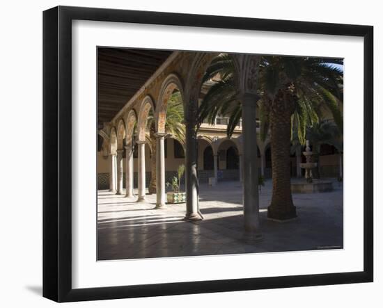 Courtyard of the Hospital of San Juan De Dios, Granada, Andalucia, Spain-Sheila Terry-Framed Photographic Print