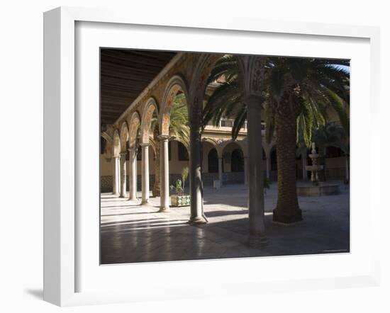 Courtyard of the Hospital of San Juan De Dios, Granada, Andalucia, Spain-Sheila Terry-Framed Photographic Print