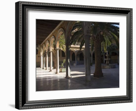 Courtyard of the Hospital of San Juan De Dios, Granada, Andalucia, Spain-Sheila Terry-Framed Photographic Print