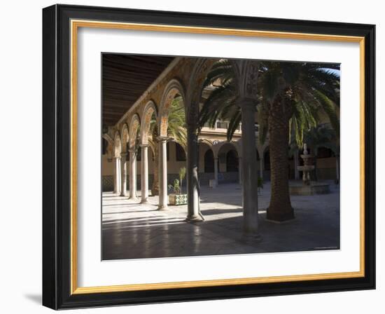 Courtyard of the Hospital of San Juan De Dios, Granada, Andalucia, Spain-Sheila Terry-Framed Photographic Print