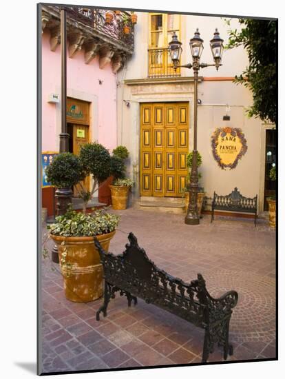 Courtyard Outside of a Coffee Shop, Guanajuato, Mexico-Julie Eggers-Mounted Photographic Print