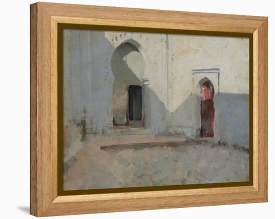 Courtyard, Tetuan, Morocco, 1879-80-John Singer Sargent-Framed Premier Image Canvas