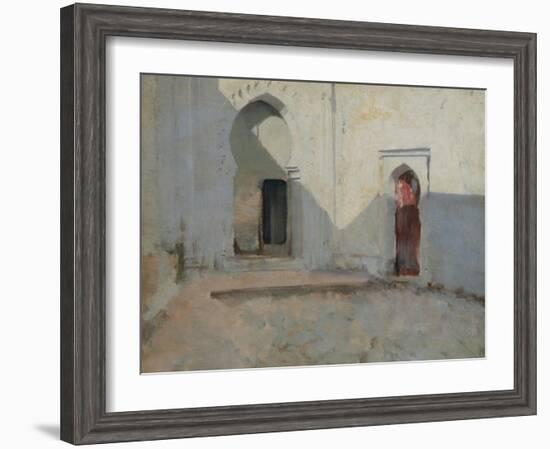 Courtyard, Tetuan, Morocco, 1879-80-John Singer Sargent-Framed Giclee Print