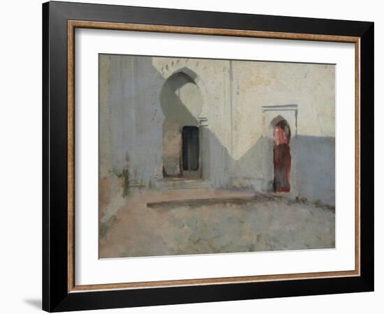 Courtyard, Tetuan, Morocco, 1879-80-John Singer Sargent-Framed Giclee Print