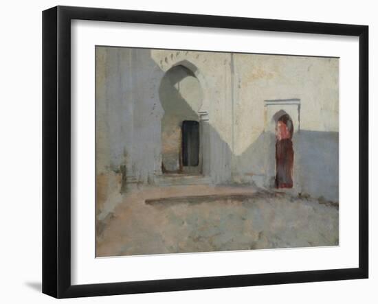 Courtyard, Tetuan, Morocco, 1879-80-John Singer Sargent-Framed Giclee Print