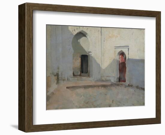 Courtyard, Tetuan, Morocco, 1879-80-John Singer Sargent-Framed Giclee Print