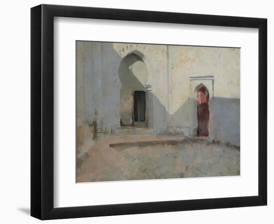 Courtyard, Tetuan, Morocco, 1879-80-John Singer Sargent-Framed Giclee Print