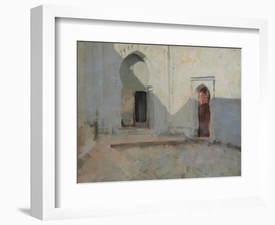 Courtyard, Tetuan, Morocco, 1879-80-John Singer Sargent-Framed Giclee Print