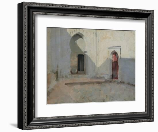 Courtyard, Tetuan, Morocco, 1879-80-John Singer Sargent-Framed Giclee Print