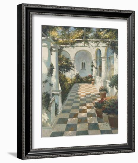 Courtyard Villa II-Vitali Bondarenko-Framed Art Print