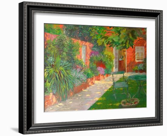 Courtyard-William Ireland-Framed Giclee Print