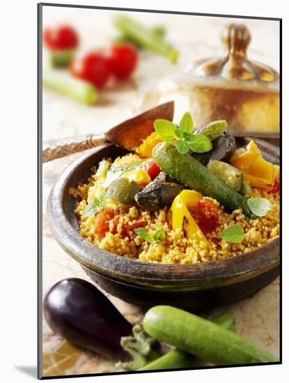 Couscous with Fried Vegetables-Paul Williams-Mounted Photographic Print