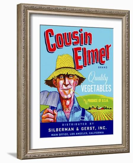 Cousin Elmer-null-Framed Giclee Print