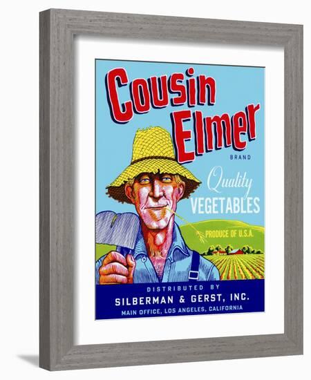 Cousin Elmer-null-Framed Giclee Print