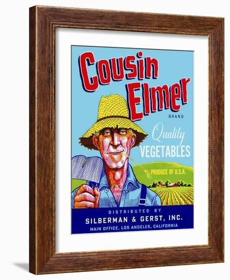 Cousin Elmer-null-Framed Giclee Print