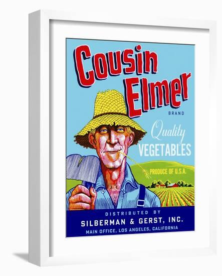 Cousin Elmer-null-Framed Giclee Print
