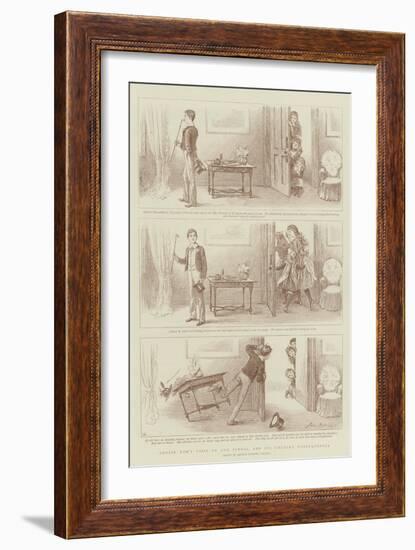 Cousin Tom's Visit to Our School and its Unlucky Consequences-Arthur Hopkins-Framed Giclee Print