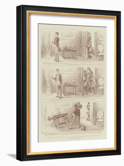 Cousin Tom's Visit to Our School and its Unlucky Consequences-Arthur Hopkins-Framed Giclee Print