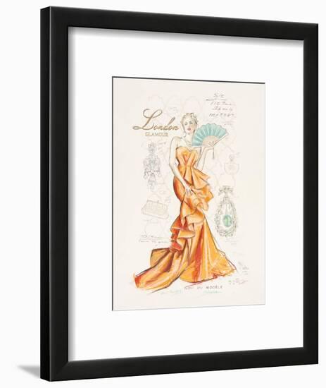 Couture Portfolio-Chad Barrett-Framed Premium Giclee Print