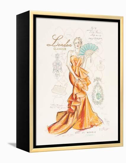 Couture Portfolio-Chad Barrett-Framed Stretched Canvas