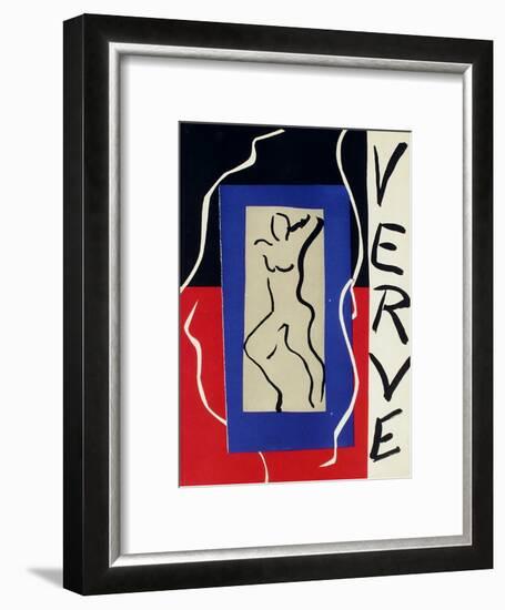 Couverture de Verve I-Henri Matisse-Framed Premium Edition