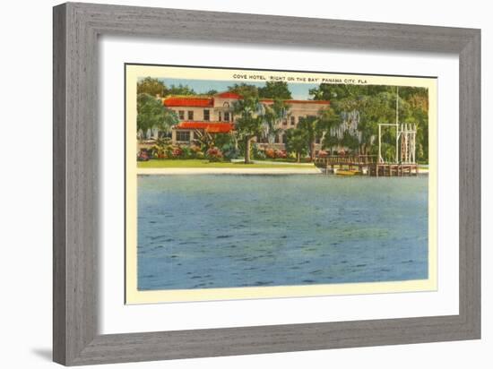 Cove Hotel, Panama City, Florida-null-Framed Art Print