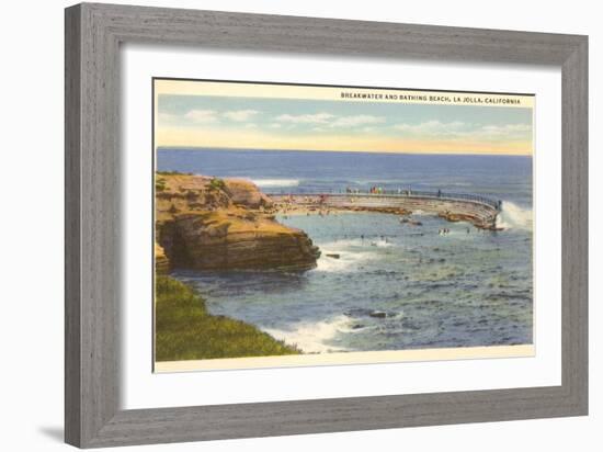 Cove, La Jolla California-null-Framed Premium Giclee Print