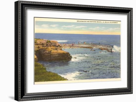 Cove, La Jolla California-null-Framed Premium Giclee Print