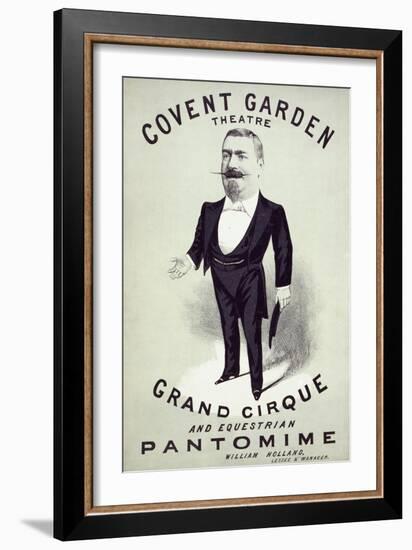 Covent Garden Theatre-null-Framed Giclee Print