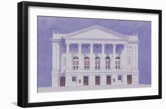 Covent Garden-Andras Kaldor-Framed Premium Giclee Print