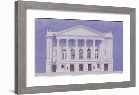 Covent Garden-Andras Kaldor-Framed Premium Giclee Print